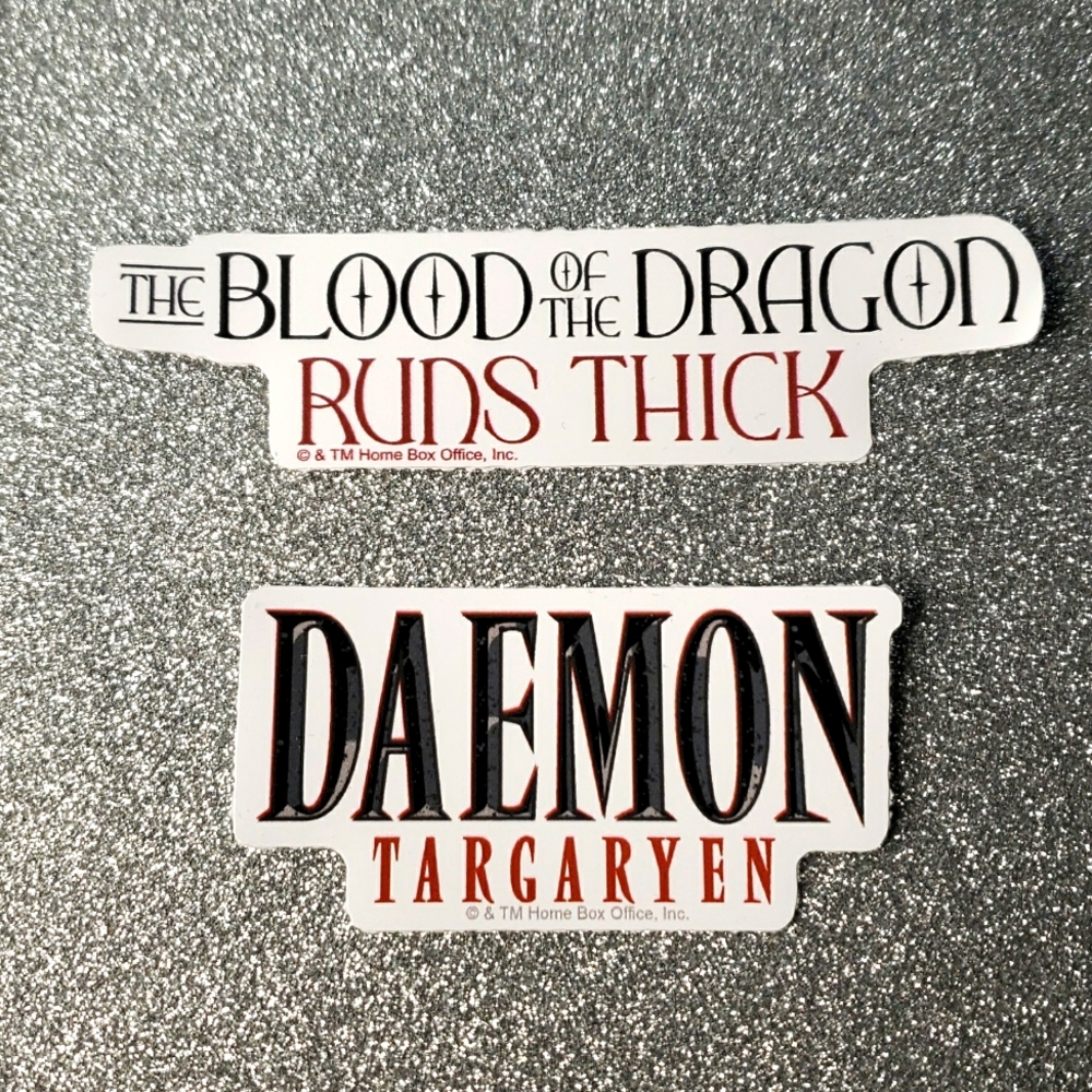 10/$10 GAME OF THRONES waterproof Sticker